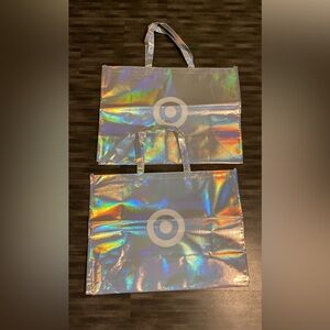 Target silver Tote Bags